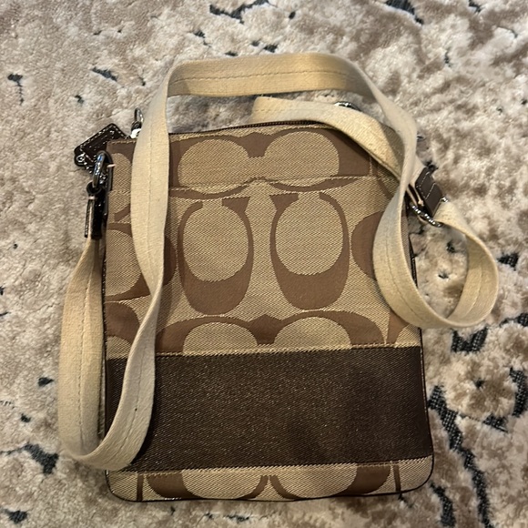Brown Signature Coach Crossbody - Picture 7 of 10